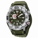 Seiko Superior Automatic Army Green Dial Green Canvas Men's Watch SSA055