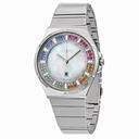 Seiko Valentines Day Mother of Pearl Stainless Steel Ladies Watch SXDG55