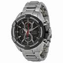 Seiko Velatura Black Dial Stainless Steel Men's Watch SNAF39
