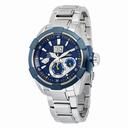 Seiko Velatura Kinetic Perpetual Blue Dial Stainless Steel Men's Watch SNP117