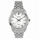 Seiko White Dial Stainless Steel Men's Watch SGEF99