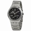 Swatch Blustery Black Chronograph Black Stainless Steel Men's Watch YCS564G