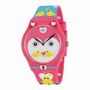 Swatch Choupinou Pink Dial Pink and Blue Silicone Ladies Watch SUOZ190