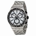 Swatch Destination Rotterdam Chronograph White Dial Stainless Steel Men's Watch YVS416G