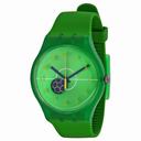 Swatch Entusiasmo Green Dial Unisex Watch SUOZ175