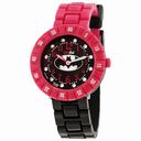 Swatch Flik Flak Batgirl Black Dial Pink and Black Girls Watch ZFFLP004
