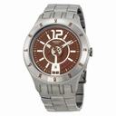 Swatch In a Burgundy Mode Red Stainless Steel Men's Watch YTS405G