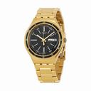 Swatch Irony Black Dial Gold-tone Stainless Steel Bracelet Unisex Watch YGG705G