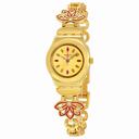 Swatch Irony Gold Dial Gold-tone Ladies Watch YSG140G