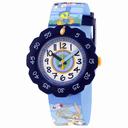 Swatch Looney Tunes Fun and Fit Blue and White Dial Kids Watch ZFLSP008