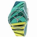 Swatch Money Honey Green-Yellow Dial Men's Quartz Watch SUOG107