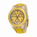 Swatch Mustardy Chronograph Plastic Men's Watch SVCK4069