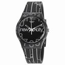 Swatch Originals Lines in the Sky Black Dial Unisex Watch GZ209