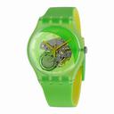Swatch Pomme-Tech Green Skeletal Dial Men's Watch SUOG110