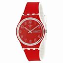 Swatch Poppy Field Red Dial Men's Quartz Watch GW705