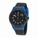 Swatch Sistem Class Automatic Black Dial Black Silicone Men's Watch SUTS402