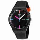 Swatch The Indexter Black Dial Unisex Watch SUOB719