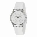 Swatch White Classiness White Silicone Ladies Watch SFK360