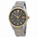 Tag Heuer Carrera Calibre 5 Anthracite Dial Stainless Steel Yellow Gold Men's Watch WAR215CBD0783