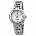 Tag Heuer Link Lady Automatic Diamond Silver Dial Stainless Steel Ladies Watch WAT2312.BA0956