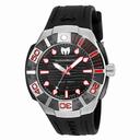 Technomarine Black Reef Black Dial Black Silicone Men's Watch 515010