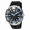 Technomarine Black Reef Black Dial Black Silicone Men's Watch 515011