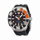 Technomarine Black Reef Black Dial Black Silicone Men's Watch 512001S