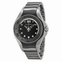 Technomarine Blue Manta Grey Dial Stainless Steel Grey Ceramic Ladies Watch 213002