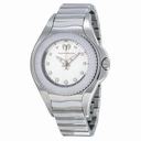 Technomarine Blue Manta White Dial Stainless Steel White Ceramic Ladies Watch 213001