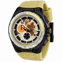 Technomarine Camouflage Chronograph Dial Yellow Rubber Strap Men's Watch 110072