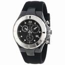 TechnoMarine Causal Black Dial Black Silicone Unisex Watch 110029