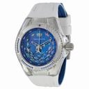 Technomarine Cruise Aquarius Blue Mother of Pearl White Silicone Ladies Watch 113010A