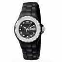 TechnoMarine Cruise Black Dial Black Ceramic Ladies Dress Watch 111054
