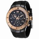 TechnoMarine Cruise Black Dial Black Ceramic Ladies Watch 113102