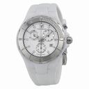 Technomarine Cruise Ceramic White Dial Chronograph Unisex Watch 110031
