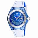 Technomarine Cruise Dream Blue Mother of Pearl Dial White Silicone Ladies Watch 115116