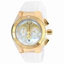 Technomarine Cruise Dream Chronograph White Dial White Silicone Unisex Watch 115004