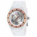 Technomarine Cruise JellyFish Silver Dial White Silicone Men's Watch 115145