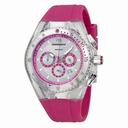 Technomarine Cruise Lipstick Fuchsia Rubber Strap Chronograph Unisex Watch 111031