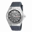 Technomarine Cruise Monogram Grey Dial Grey Silicone Men's Watch 115062