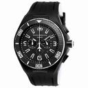 Technomarine Cruise Night Vision Black Dial Black Silicone Men's Watch 115056