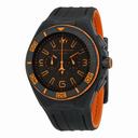 Technomarine Cruise Night Vision Chronograph Black and Orange Men's Watch 112005
