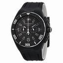 TechnoMarine Cruise Night Vision II Chronograph Black Dial Black PVD Men's Watch 112001
