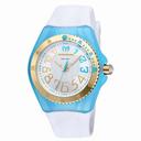 Technomarine Cruise Original Silver Dial White Silicone Ladies Watch 115227