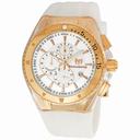 Technomarine Cruise Rose Gold PVD Rubber Strap Men's Watch 110050