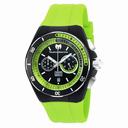 Technomarine Cruise Sport Black and Green Dial Green Silicone Men's Watch 115160