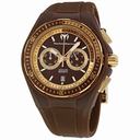 Technomarine Cruise Sport Brown Dial Chronograph Men's Watch 110063