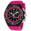 Technomarine Cruise Sport Pink Rubber Strap Chronograph Ladies Watch 111021