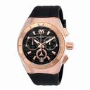 Technomarine Cruise Star Black Dial Black Silicone Unisex Watch 115045