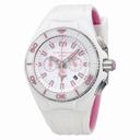 Technomarine Cruise Vision II White Dial White Rubber Ladies Watch 113012